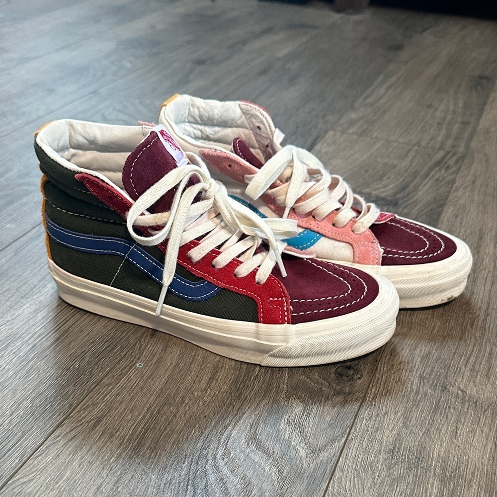 Vans high top skateboard shoes size 5mens/ 6.5 women’s